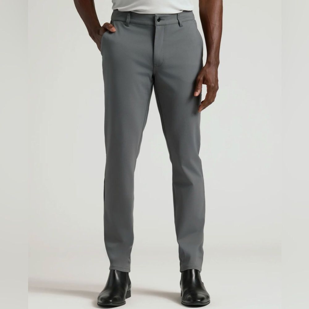 True Classic Travel Chino Pants Grey Size 38x34 NWT IN PACKAGE
